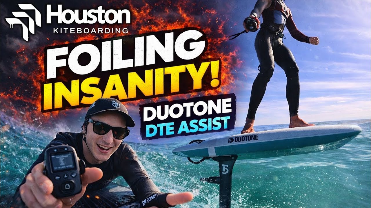 Duotone DTE Assist Battery Waist Belt Efoil Review