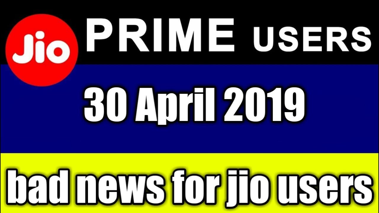 JIO USER  JIO PRIME Membership After 30st April 2019? | Reliance JIO 4G Prime Users Renewal