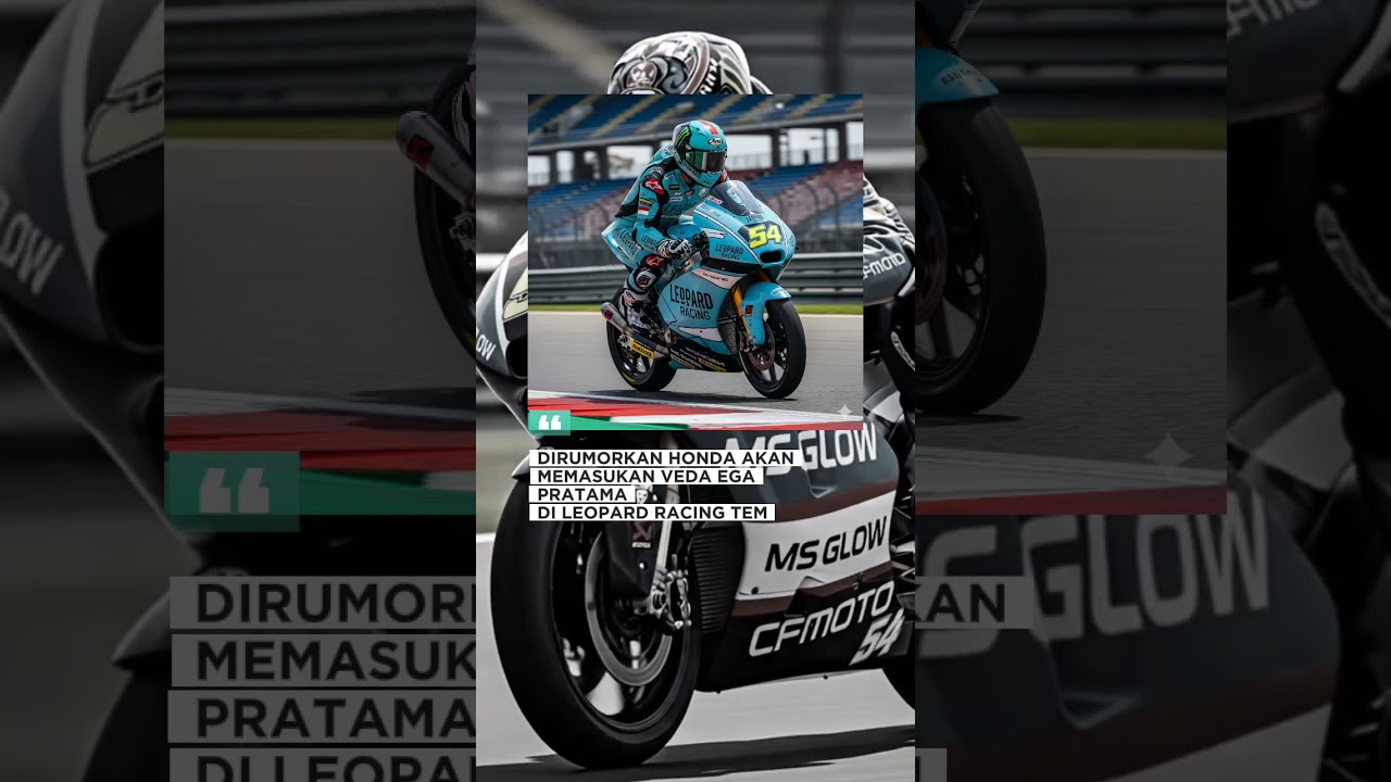 VEDA EGA PRATAMA LEOPART RACING #moto3 #veda #cfmoto #ktm