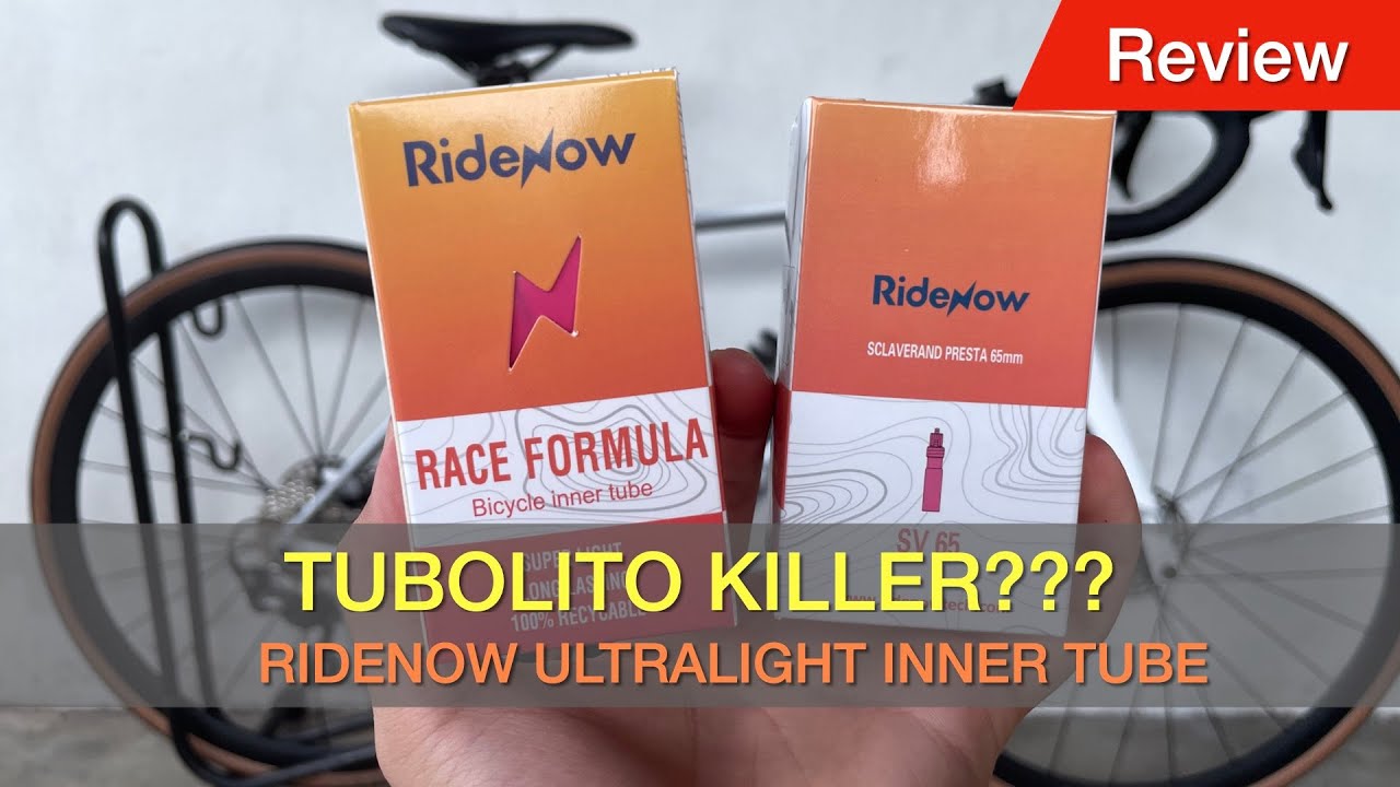 RideNow Race Formula Ultralight Inner Tube Review | Cycling in Malaysia