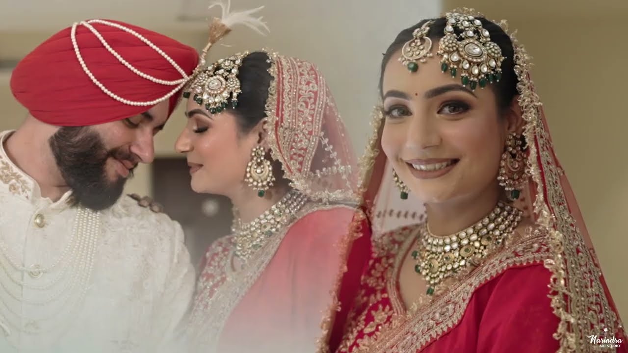 Paramveer Weds Aishmeet | Cinematic Wedding Highlights | Narindra Studio Hoshiarpur | 98144 84863