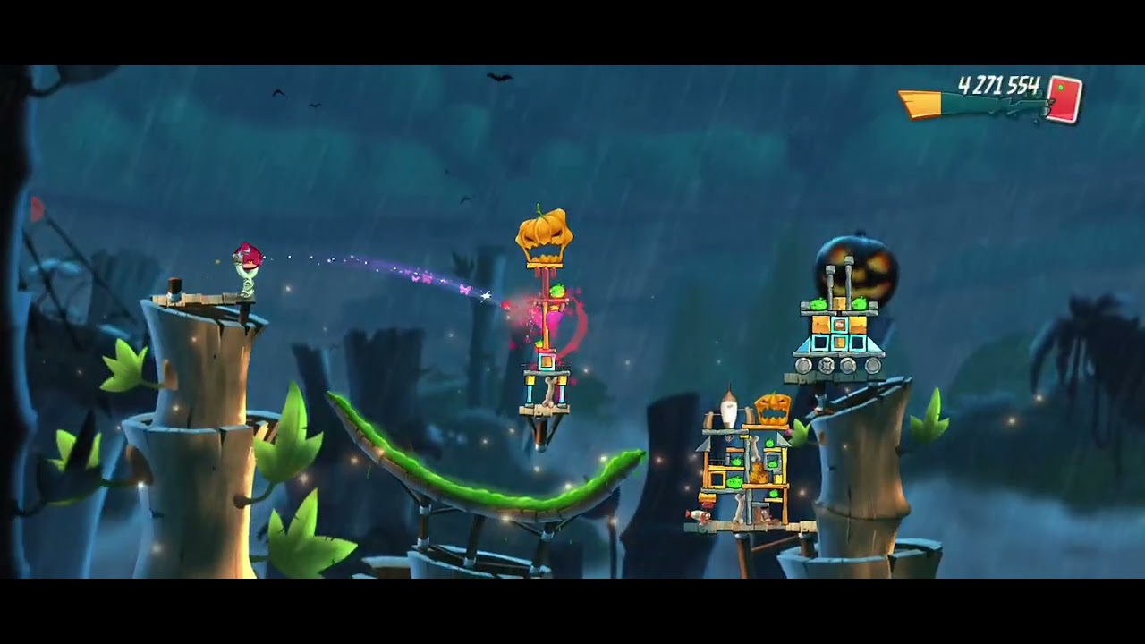 Completé el Nivel 300 y Derrotando a Jefes en Angry Birds 2  #1