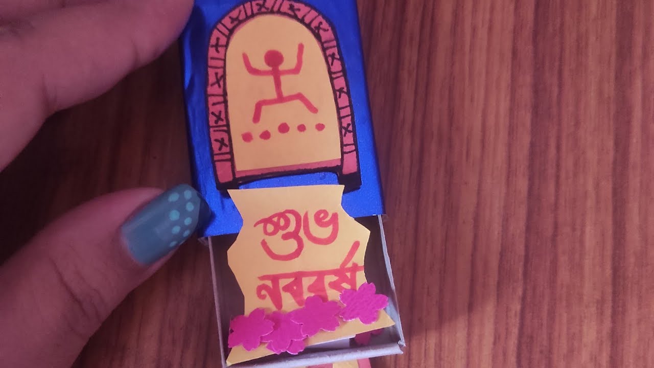 Bengali new year easy pull out craft...