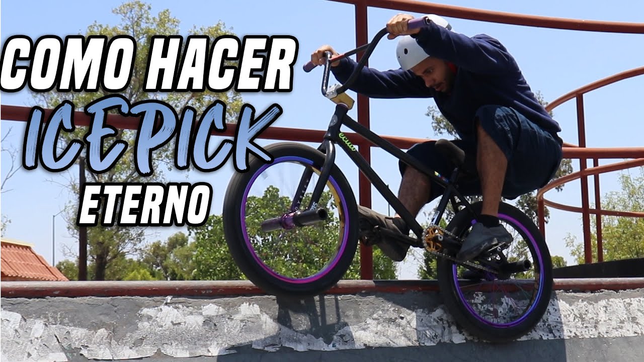 Como hacer ICEPICK BMX en rampa *PASO A PASO*