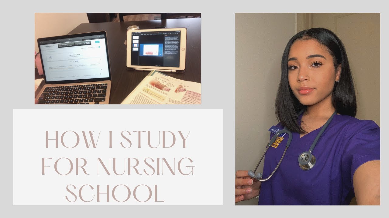 How I Study For Nursing School (Study With Me!)
