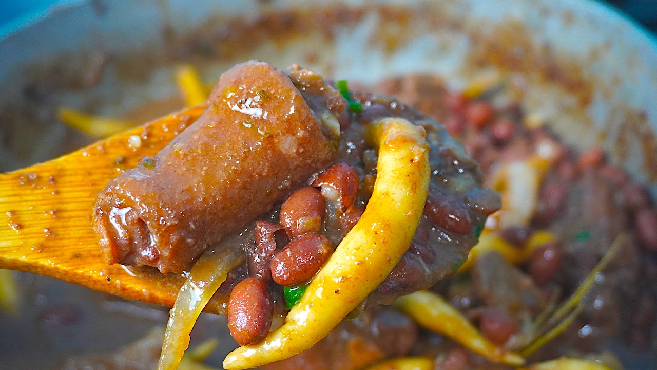 EASY Jamaican Stew Peas