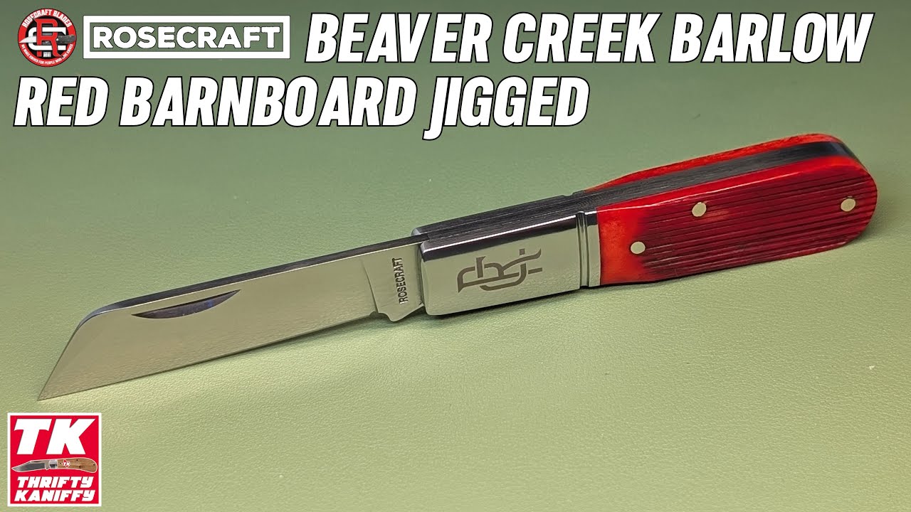 Самый продаваемый складной нож RoseCraft? - НОВИНКА! Карманный нож RoseCraft Beaver Creek Barlow ...