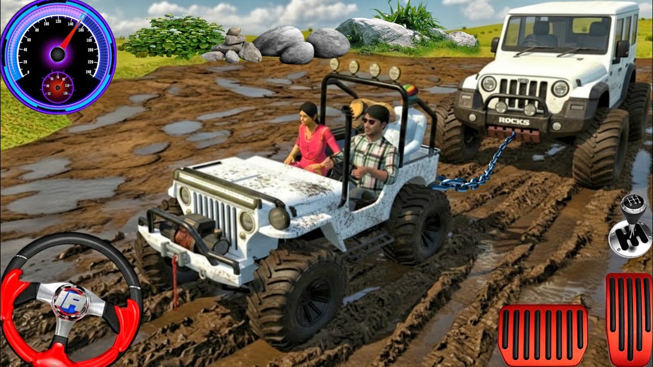 4x4 Offroad Jeep Driving Simulator 3D - Drive SUV 4x4 jeep Offroad Game - Android GamePlay part 6