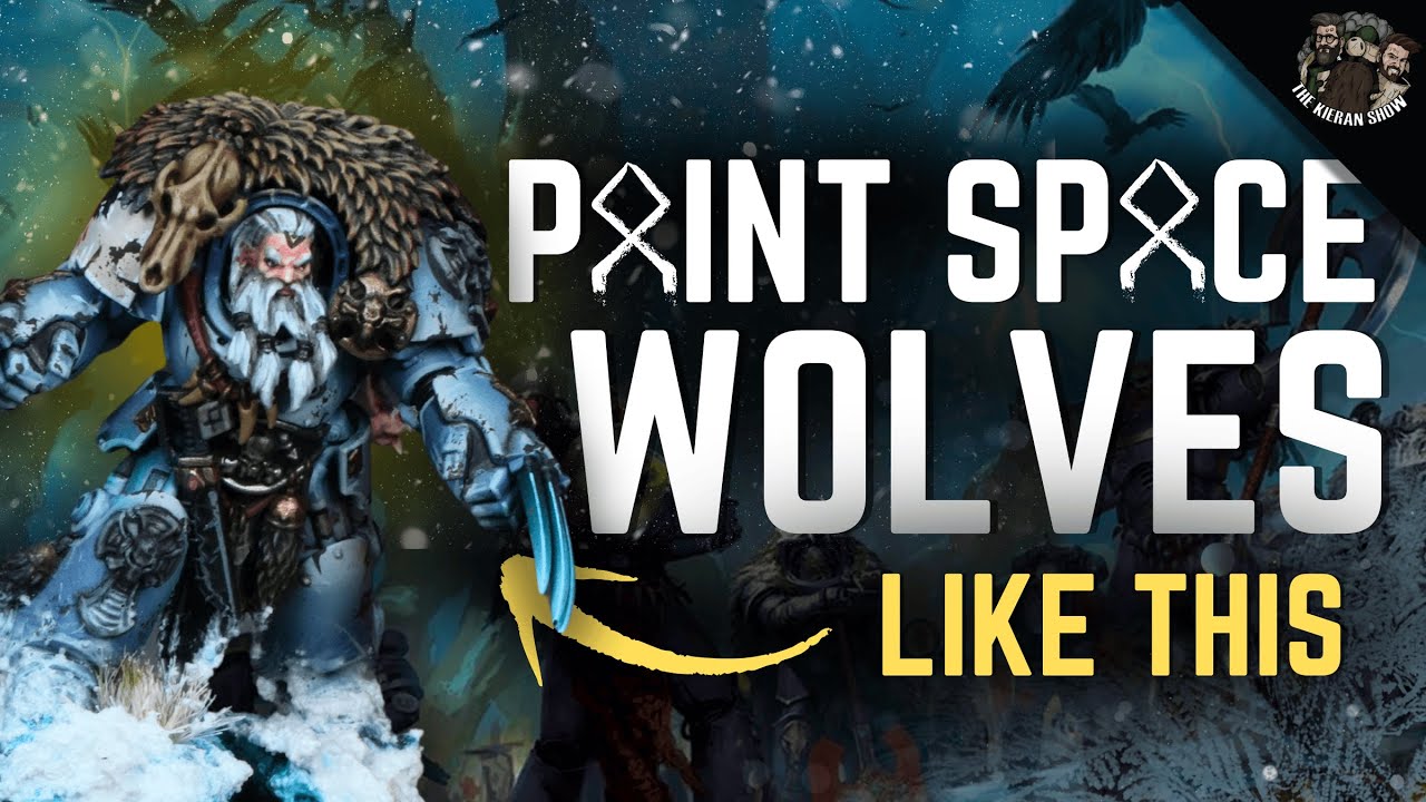 How I painted my SPACE WOLVES