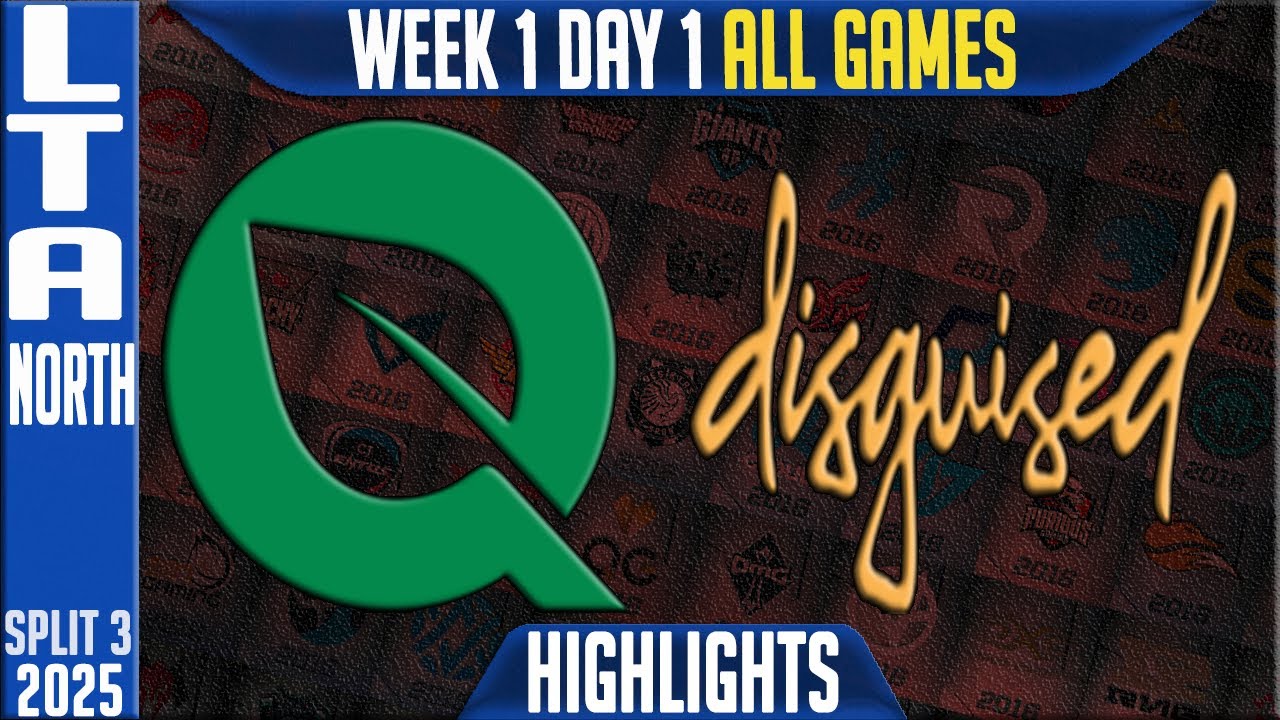 Flyquest vs Disguised ALL GAMES Highlights | LTA North 2025 Split 3 W1D1 | FLY vs DSG