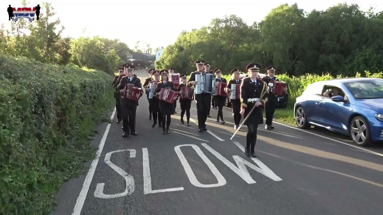 Ballinamallard Accordion Band @ Pride of the Birches Accordion Band Parade 2024