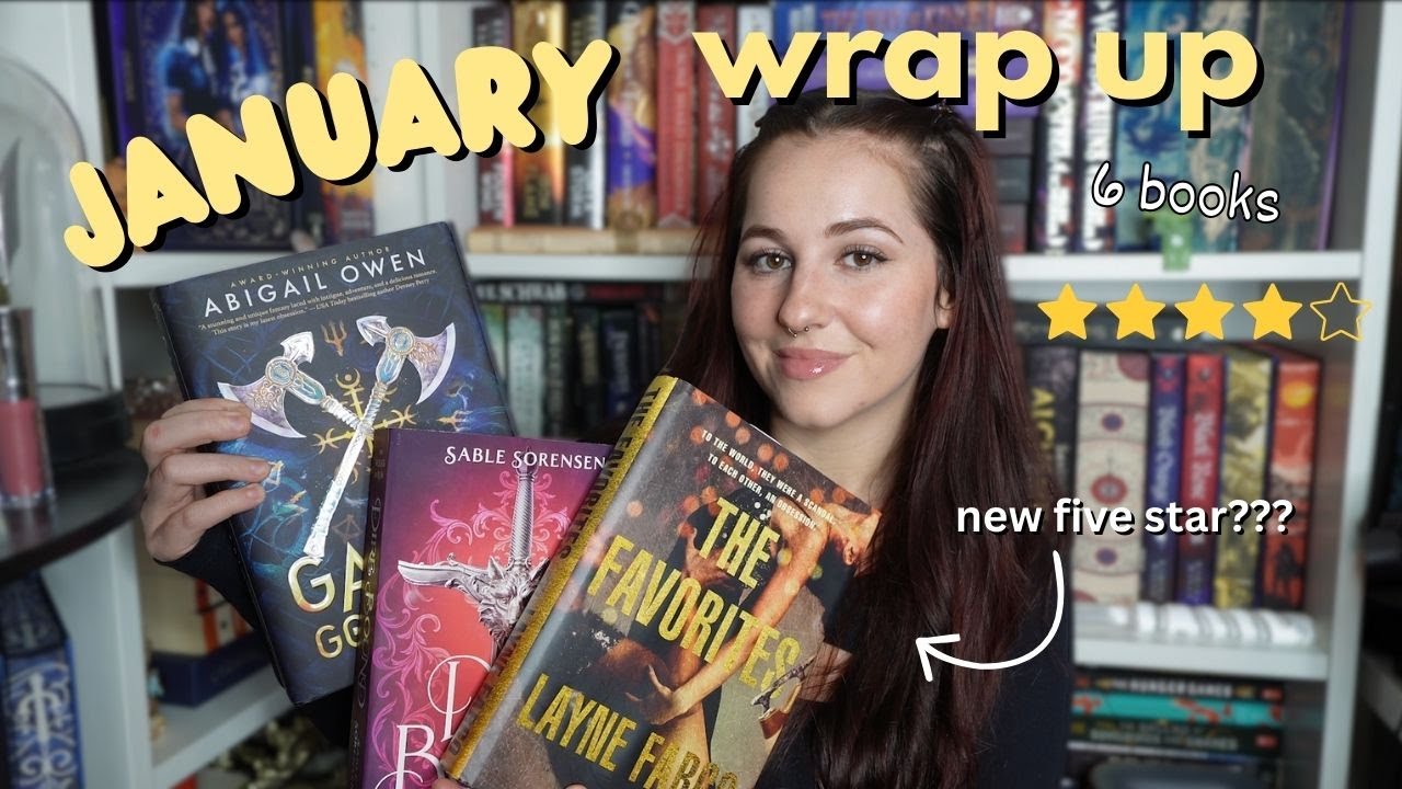 January reading wrap up ✨📚(I loved every book I read this month!!)