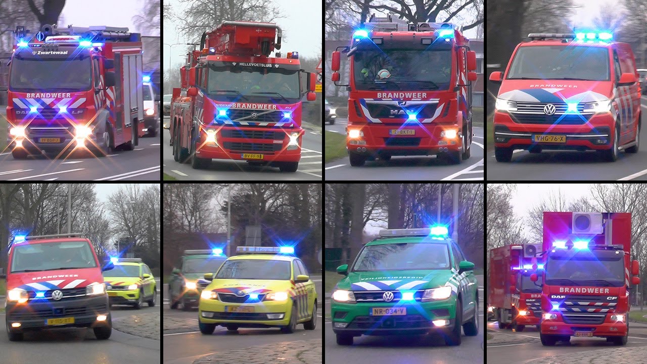 Vele hulpdiensten met spoed naar ''brand'' zorgcentrum De Plantage Brielle