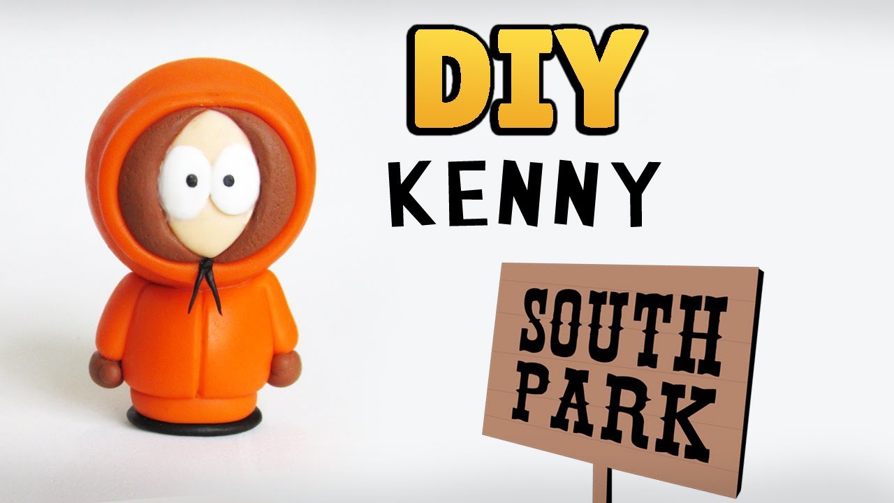 DIY: COMO FAZER O KENNY McCormick de SOUTH PARK | #diydesenhos