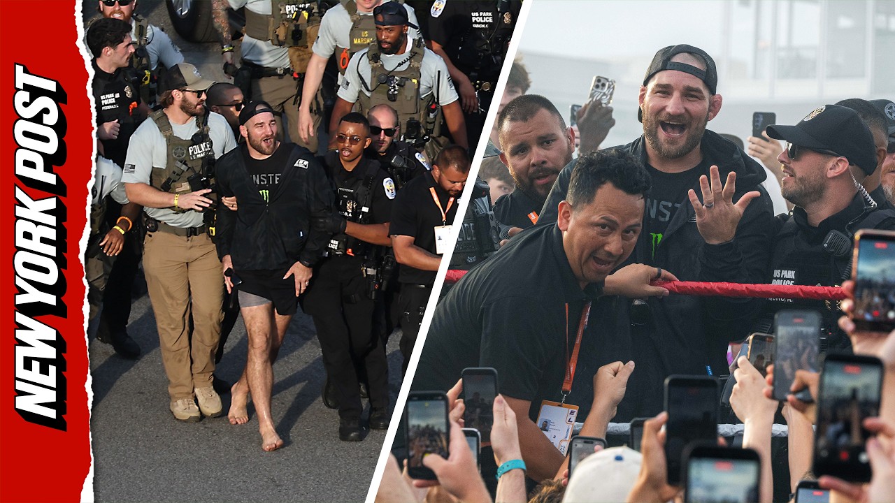 Champion Fighter Sean Strickland Booted From Trump&rsquo;s 'UFC Freedom 250' Fan Fest Event