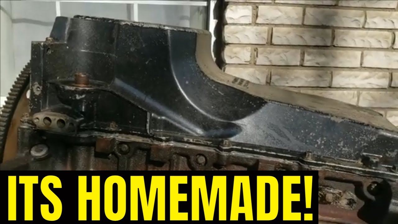 Homemade LS Oil Pan And Pickup Tube Install