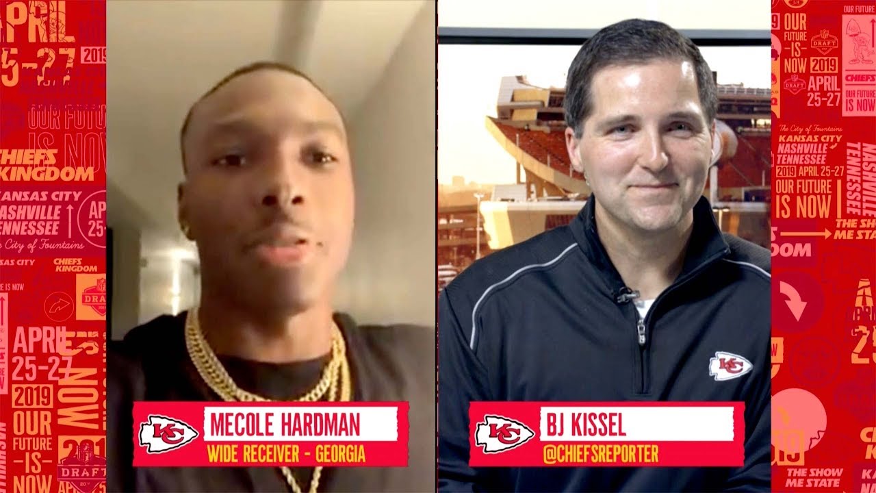 FaceTime with the Chiefs First 2019 Draft Pick Mecole Hardman