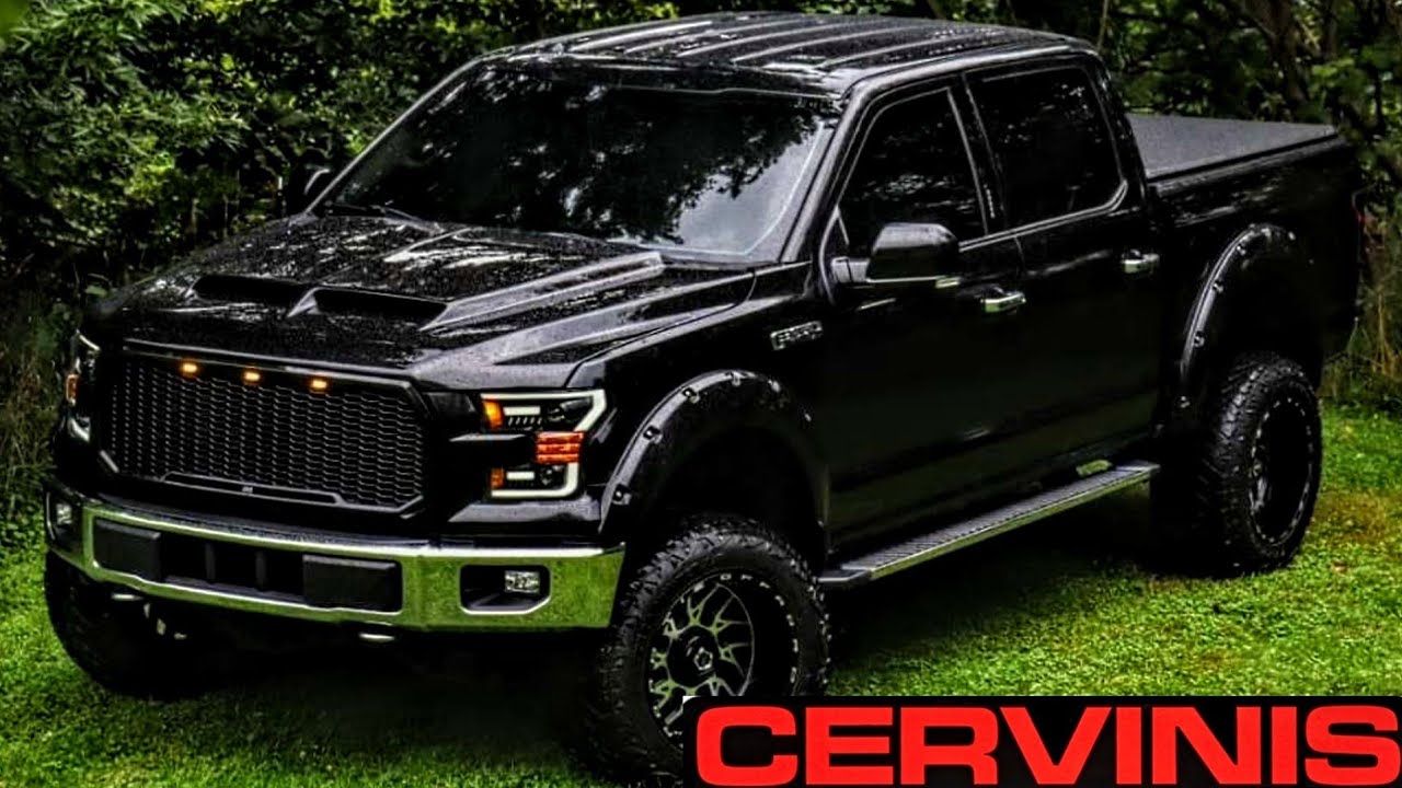 PAINT & INSTALL Cervinis RAM AIR Hood on my Dad's F150!