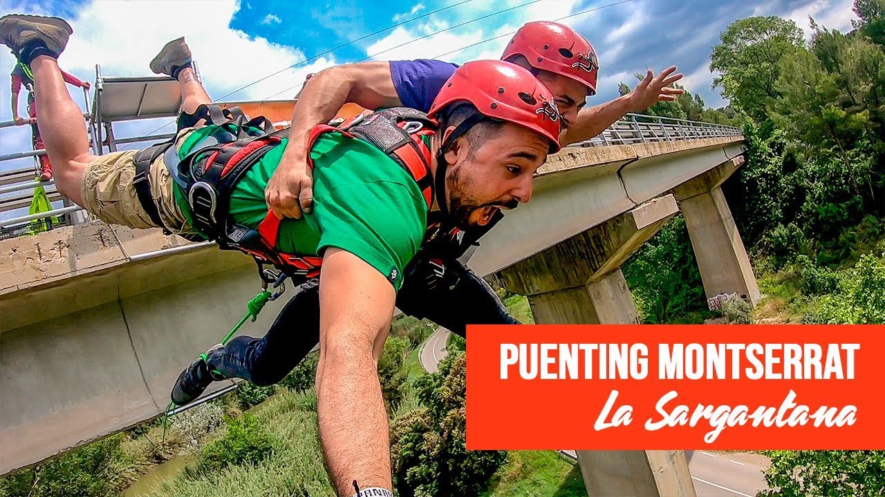 PUENTING MONTSERRAT - Salto en puenting Barcelona | ROPE SWING JUMPING