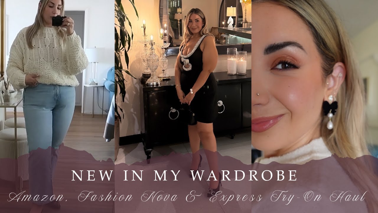 Новинки в моём гардеробе: Amazon, Fashion Nova и экспресс-примерка | Блэр Далар Ходаголян