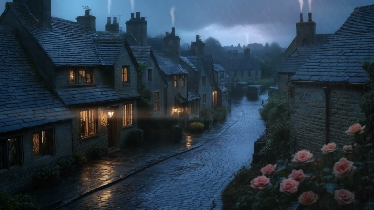 Regen in den Cotswolds: Nachtgewitter zum Einschlafen & Entspannen