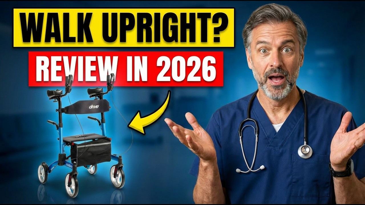 Can You Really Walk Upright with a Walker? Drive Elevate Upright Walker Review