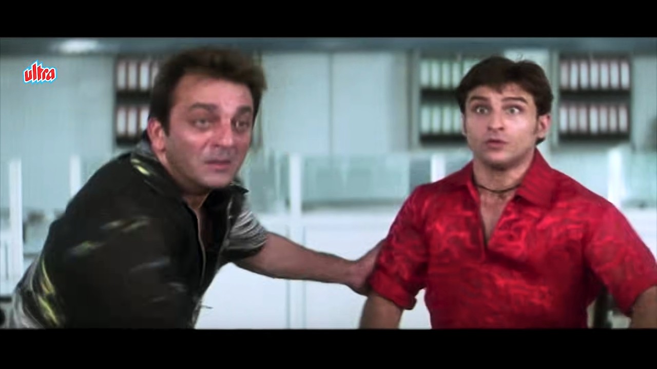 Oh Teri BANK CHOR - Saif Ali Khan, Sanjay Dutt Jabardast Comedy Scene -  Nehlle Pe Dehlla Part 3