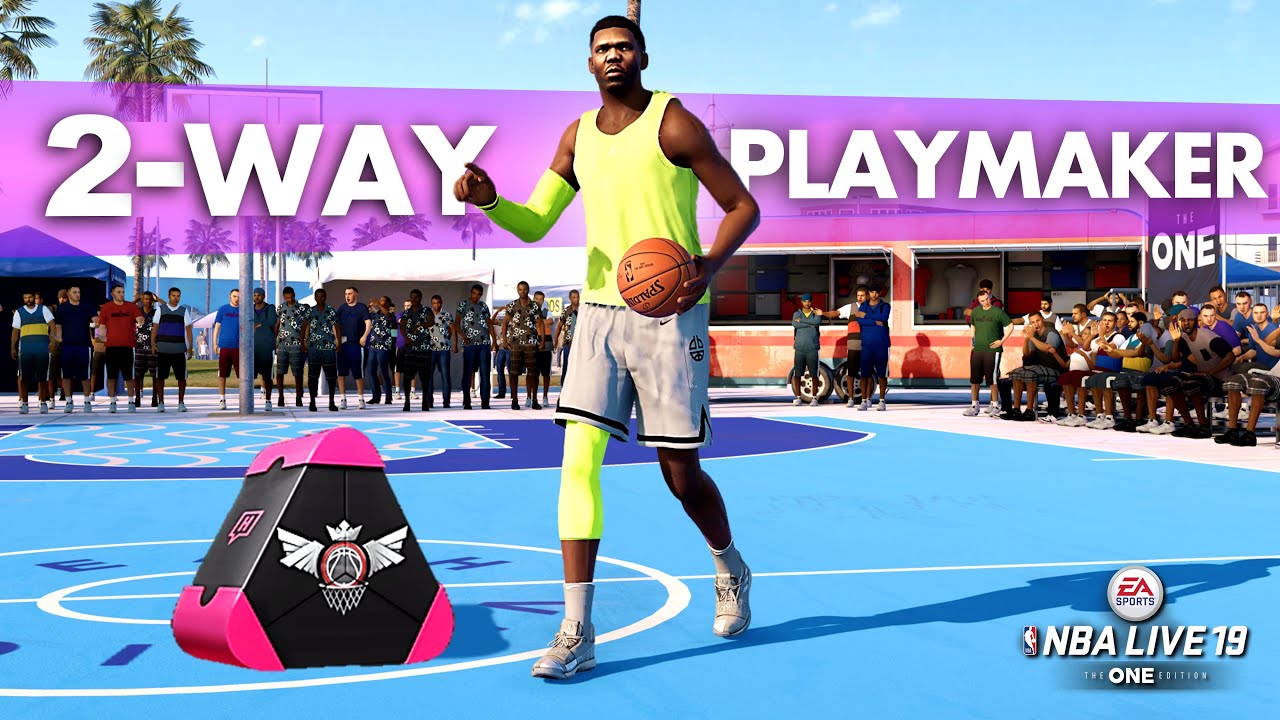 2-Way PLAYMAKER Build in NBA LIVE 19 is A Real Two Way