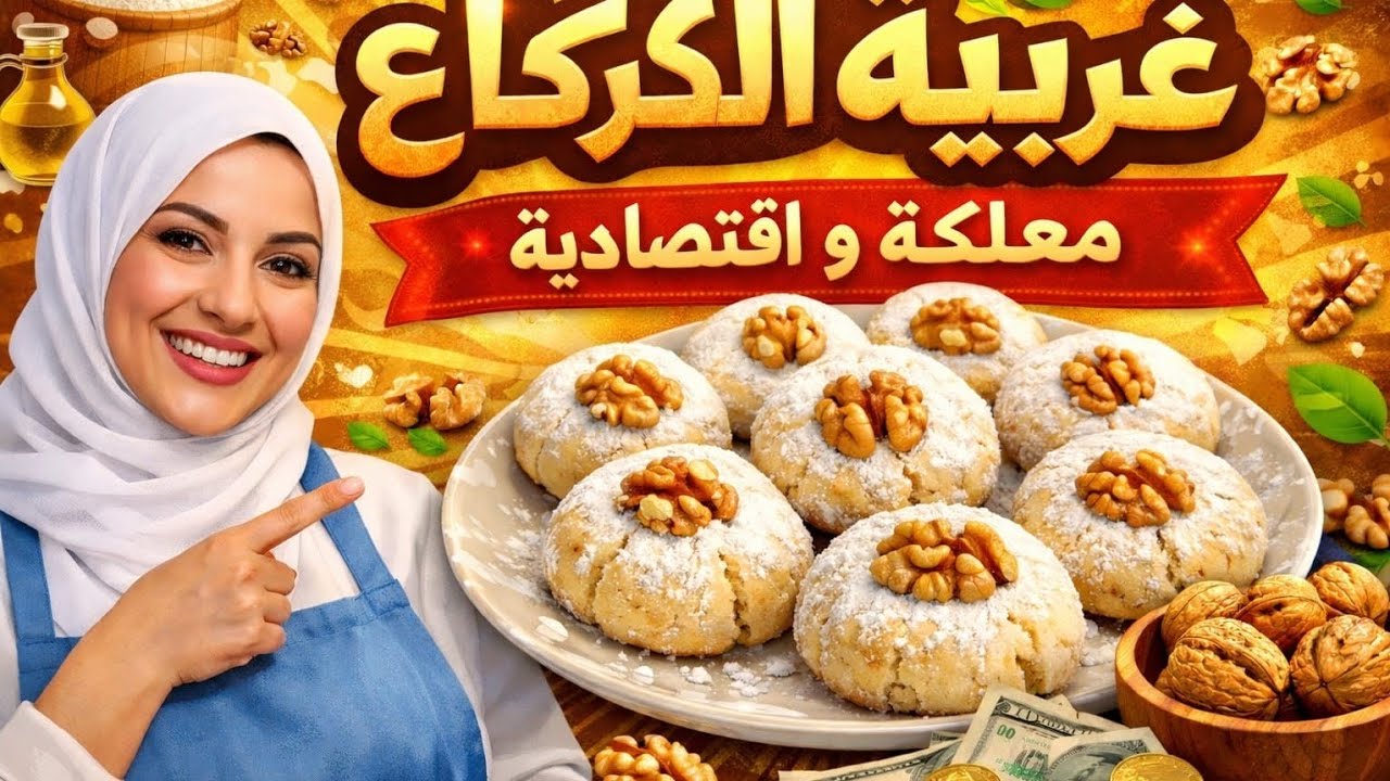 غريبة الݣرݣاع معلكة و تذوب فالفم 😍 وصفة اقتصادية ناجحة من أول مرة #real #اكسبلور #viral #food #وصفات