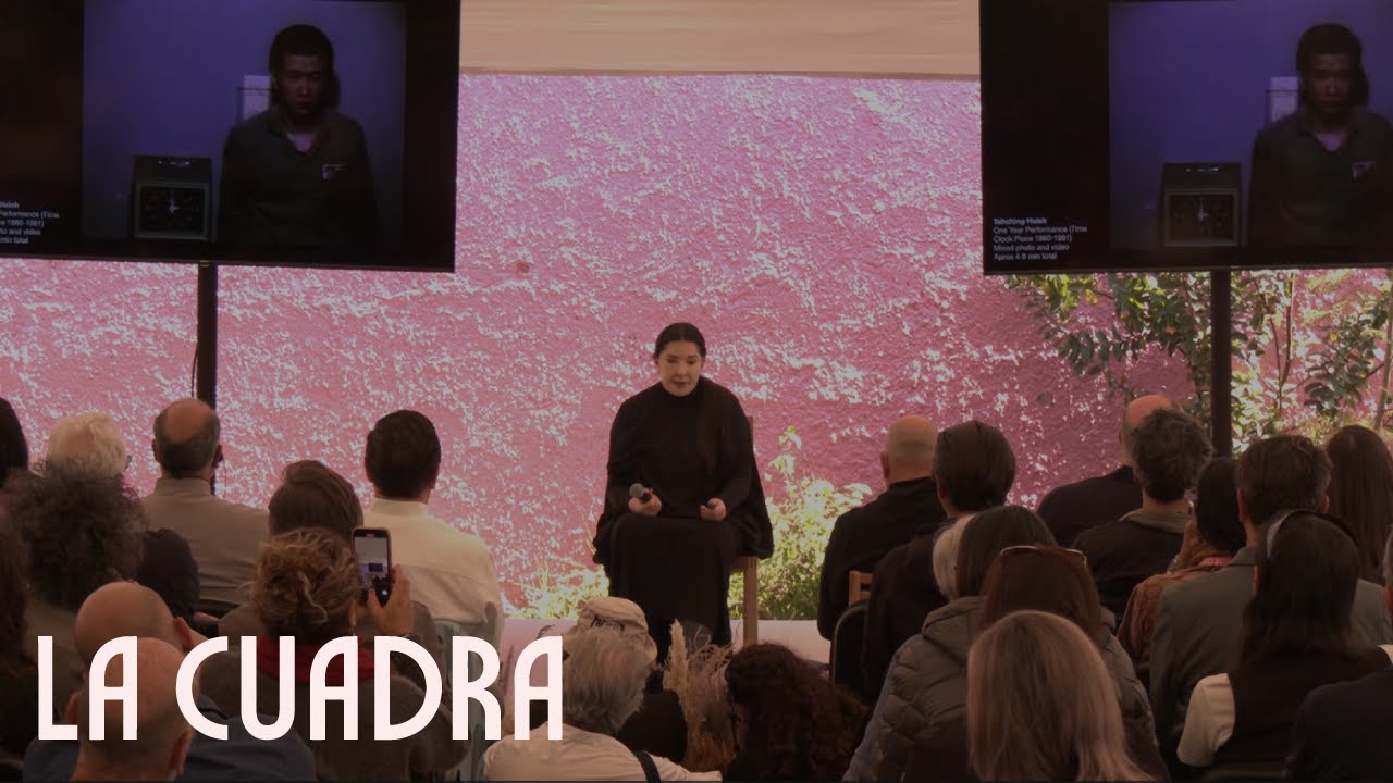 Marina Abramović en La Cuadra | Conferencia Magistral