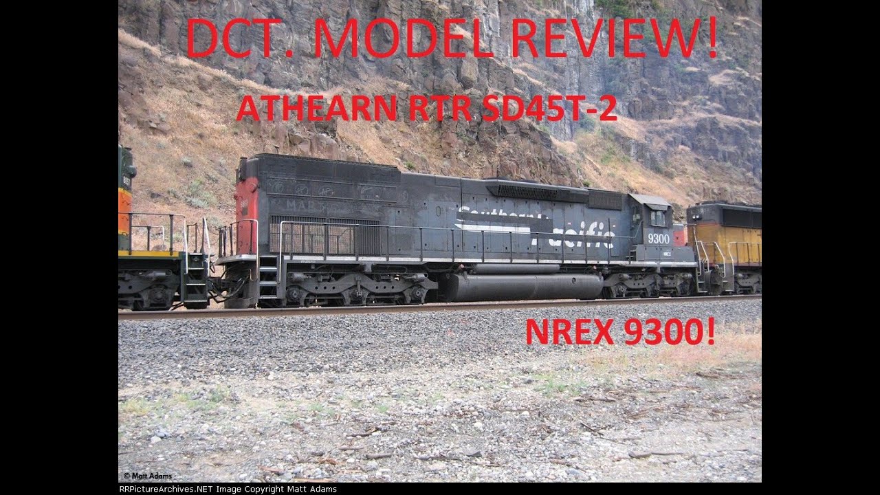 ***ATHEARN RTR NREX exSP SD45T-2 #9300 MODEL REVIEW!***