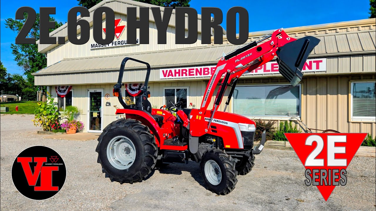 Massey Ferguson 2E.60 Hydrostat Compact Utility Tractor (57.3 Engine HP)
