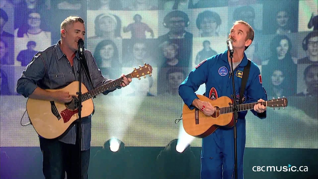 Chris Hadfield & Ed Robertson of BNL | Is Somebody Singing (LIVE)
