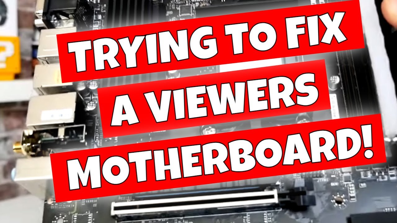 Попытка исправить ошибку Viewers DEAD на материнской плате MSI B550M Pro VDH WiFi. Горит светодио...