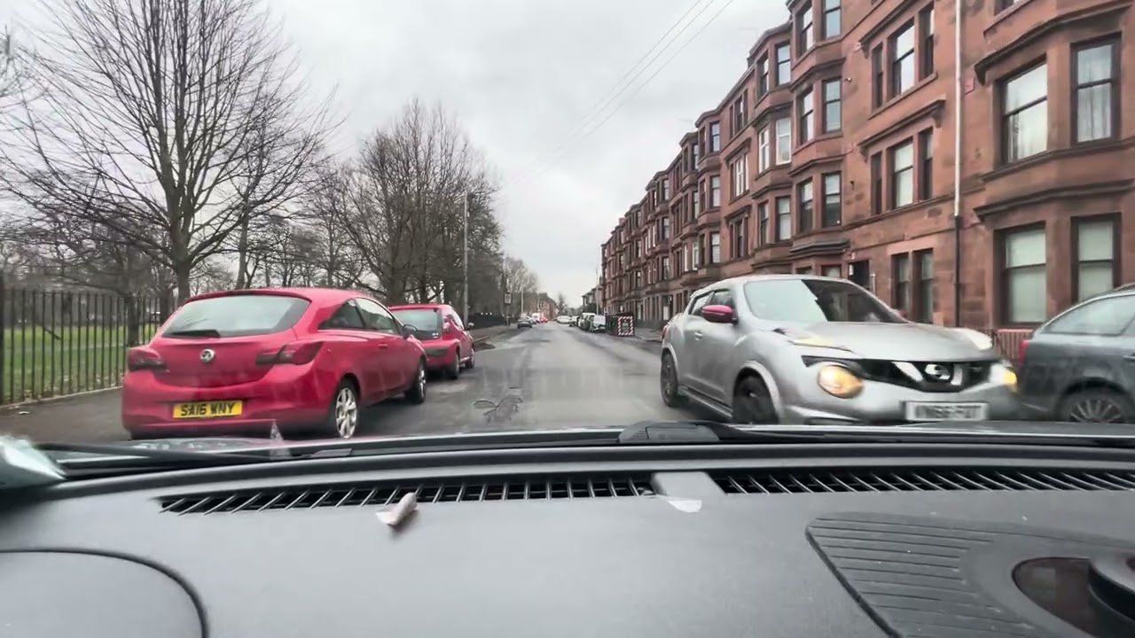 Shieldhall driving test route 