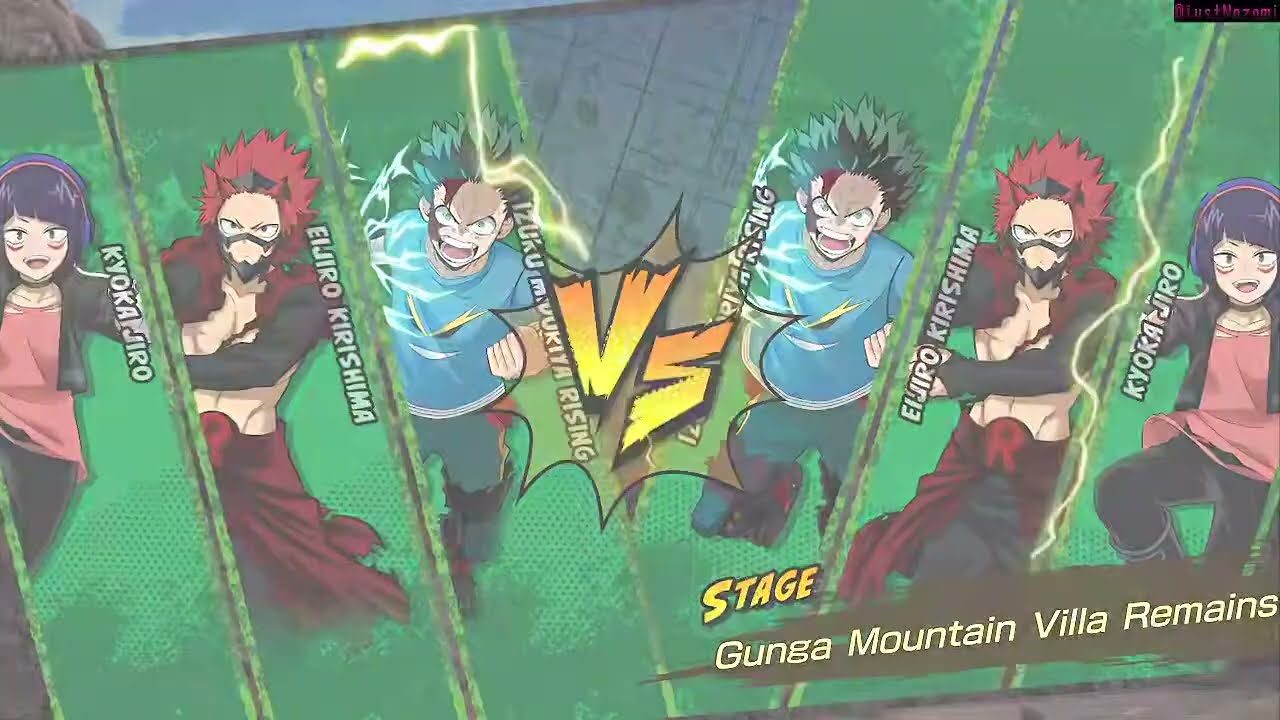 Kyoka Jiro & Eljiro kirishima & Izuku Midoriya Rising Vs Everyone MY HERO ACADEMIA: All's Justice