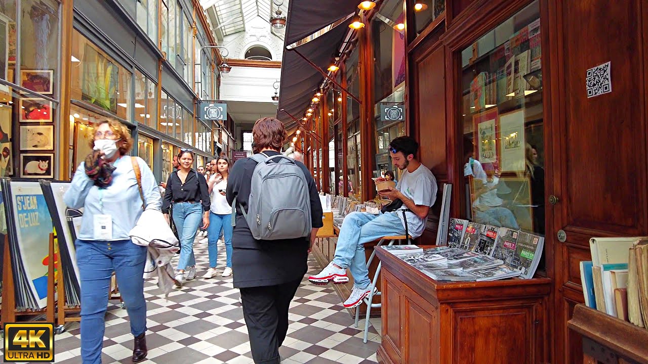Passage Jouffroy, Passage Verdeau ➡ Rue du Faubourg Montmartre - Walk in Paris