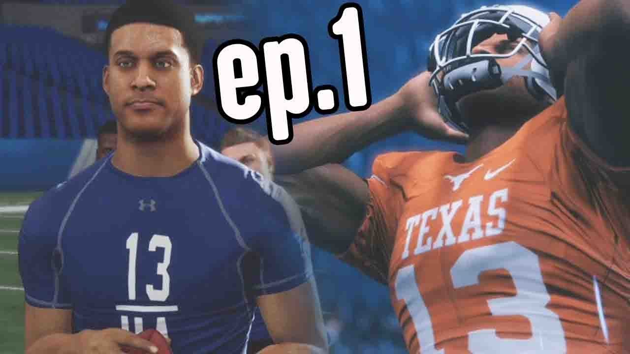 Madden 18 Longshot Gameplay Walkthrough Ep.1 - HIGH SCHOOL GAME & NFL DRAFT COMBINE!