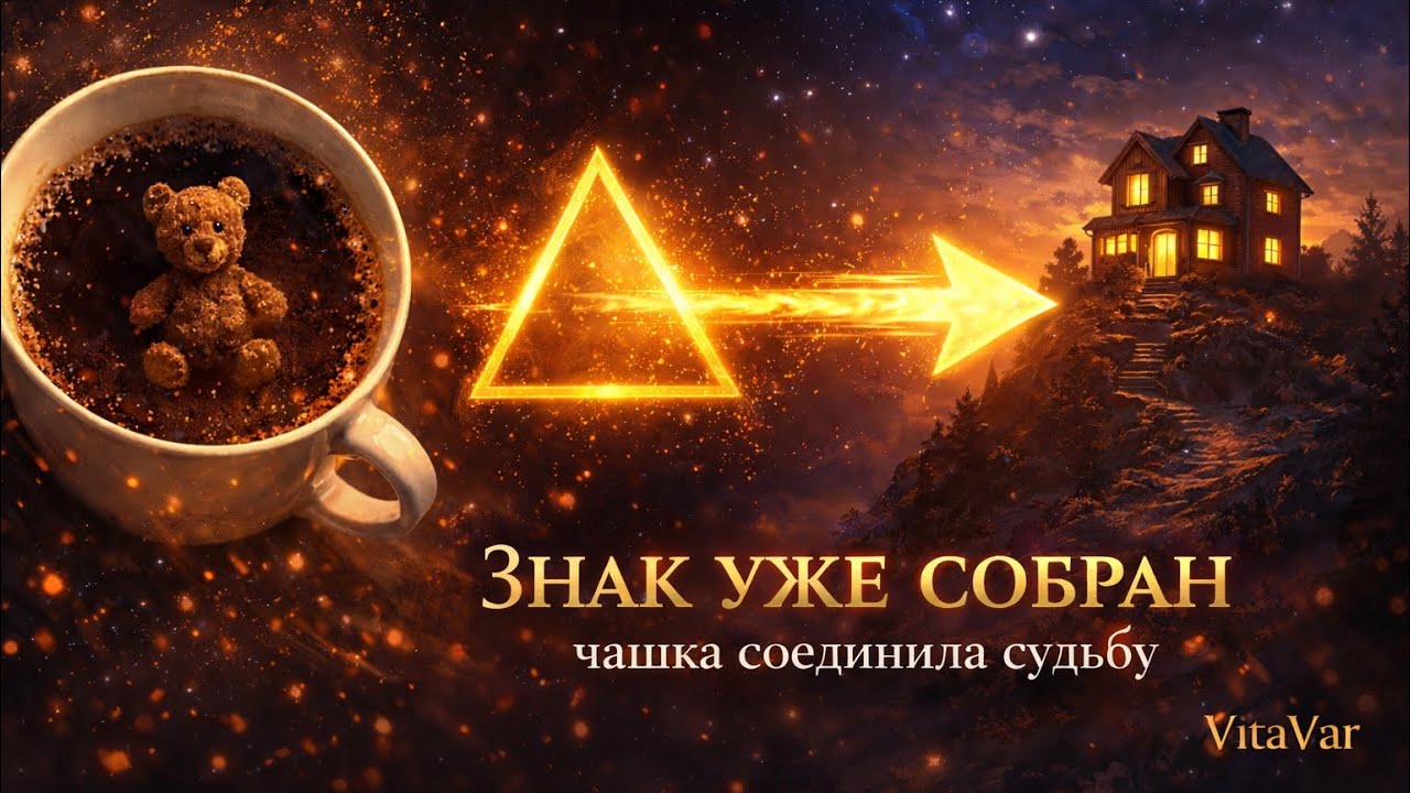 ☕ Стрела судьбы уже летит — твой путь выбран СЕЙЧАС ⚡️ | Гадание на кофе