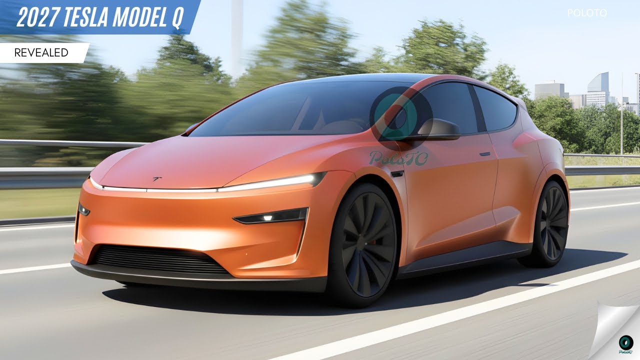 2027 Tesla Model Q Revealed - The Future of Affordable Electric Mobility!