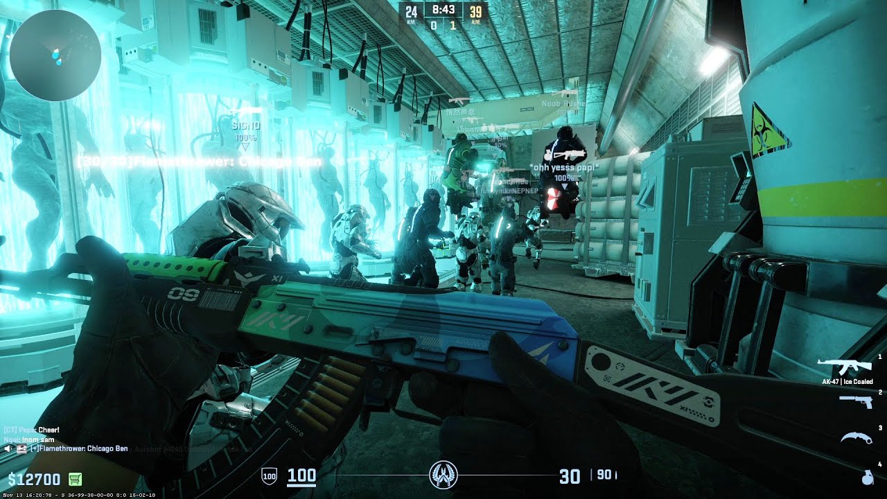 CS2 Zombie Escape ze_biohazard_manor_004_p на сервере GFL
