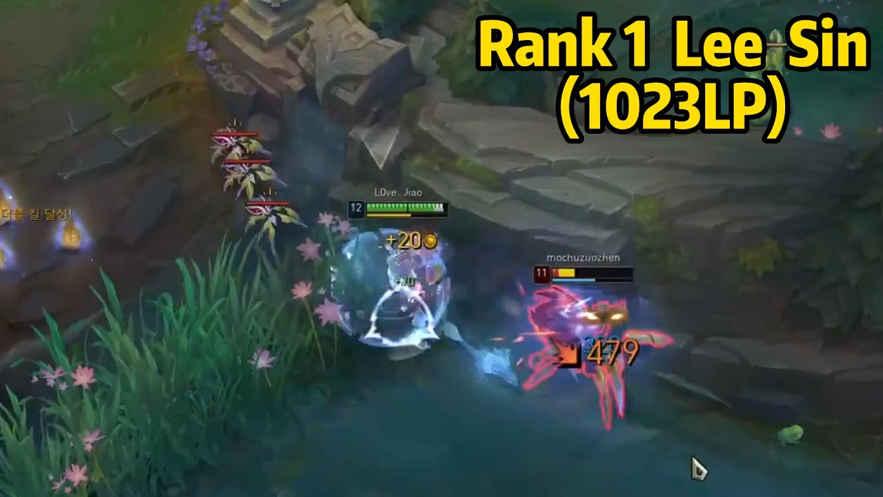 Rank 1 Lee Sin: How This Guy DOMINATING KR Challenger!