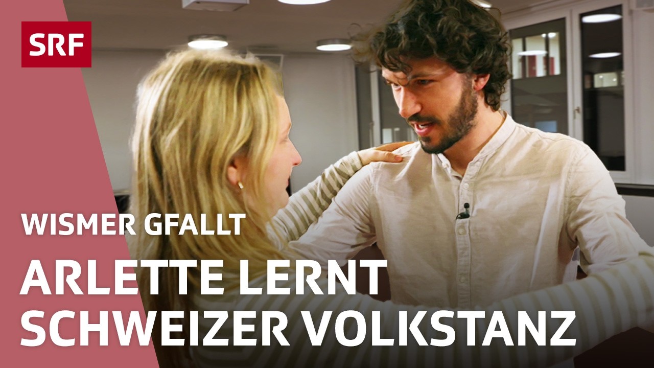 Arlette lernt Volkstanz bei Andrea Schmid | Wismer gfallt | Eidg. Trachtenfest 2024 2/5 | SRF