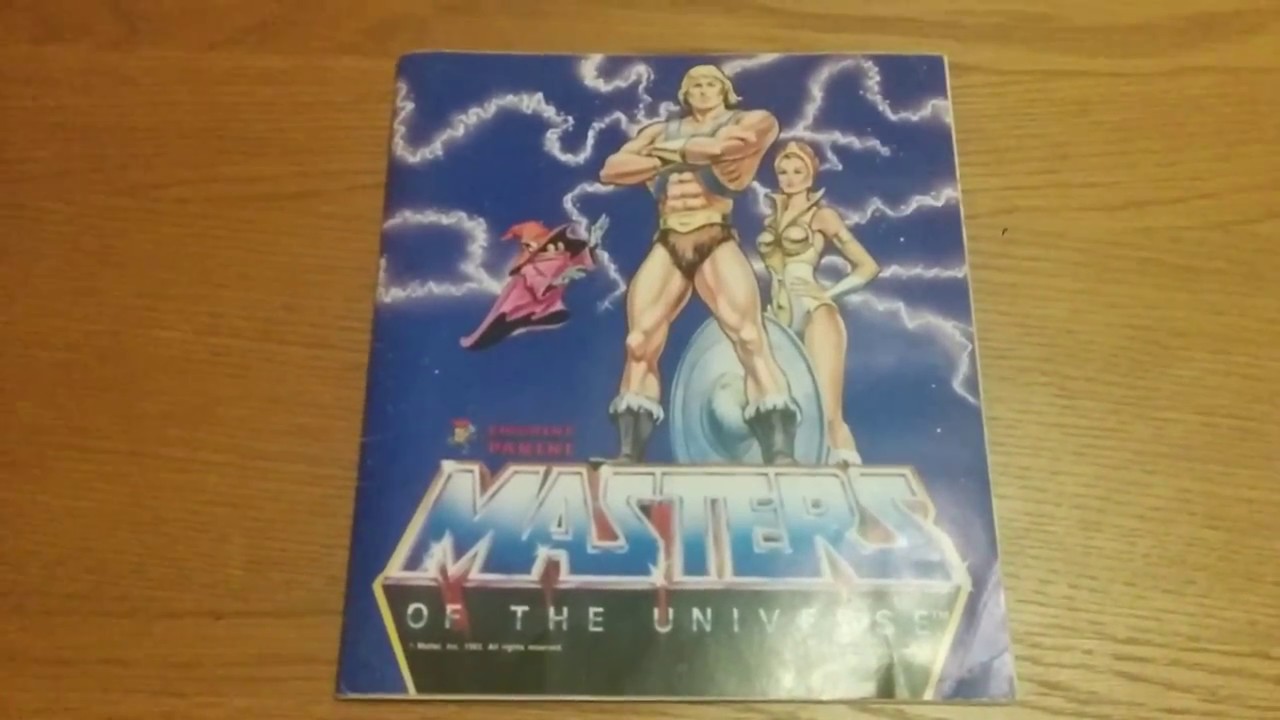 He-Man / Masters of the Universe sticker album by Panini (1983)
