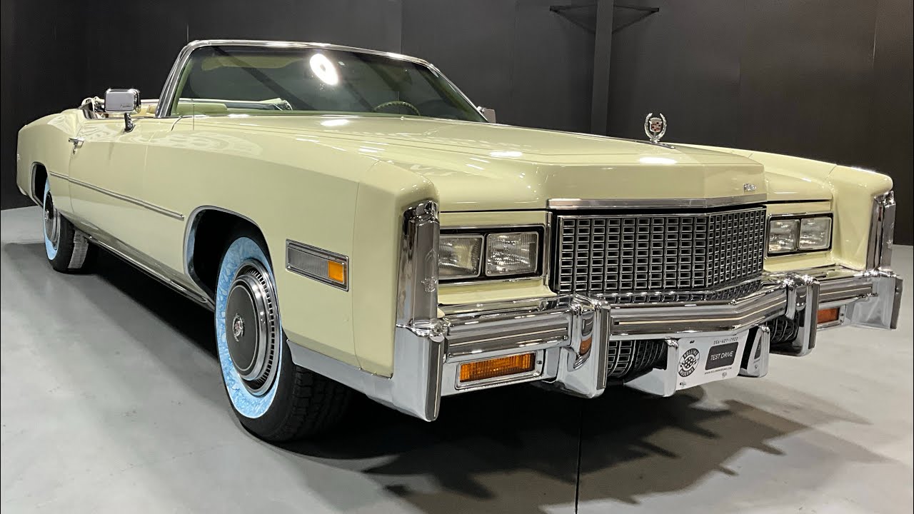 1976 Cadillac Eldorado Convertible $32,995