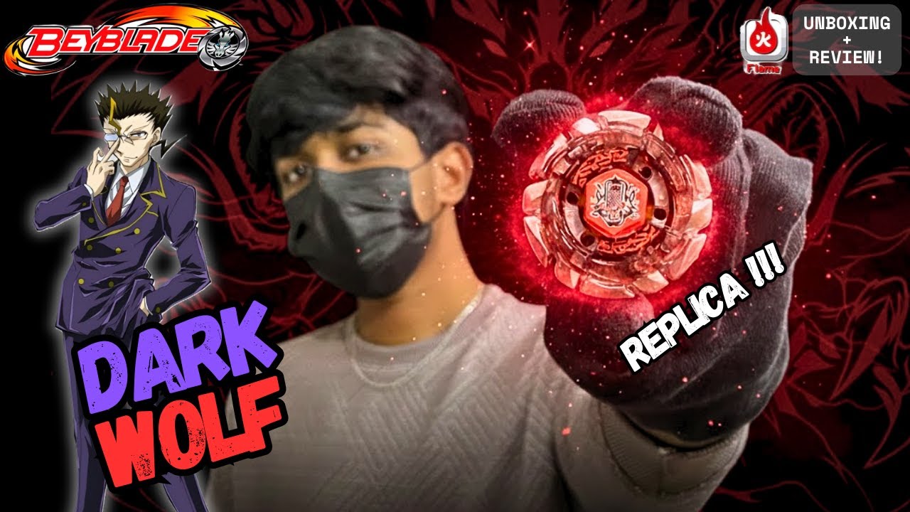 Doji's Dark Wolf - Unboxing & Review | True Dark Power | Metal Fusion | Bladeking Beys | Metal Mask