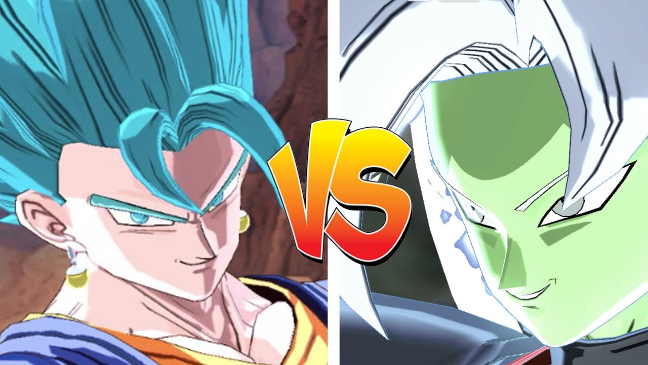 Vegito Blue Vs Merged ZAMASU In Dragon Ball Legends