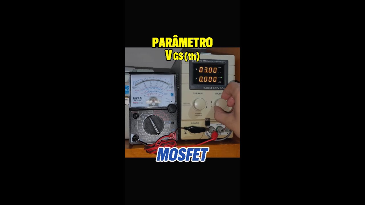 PARÂMETRO VGS(th) EM MOSFETS