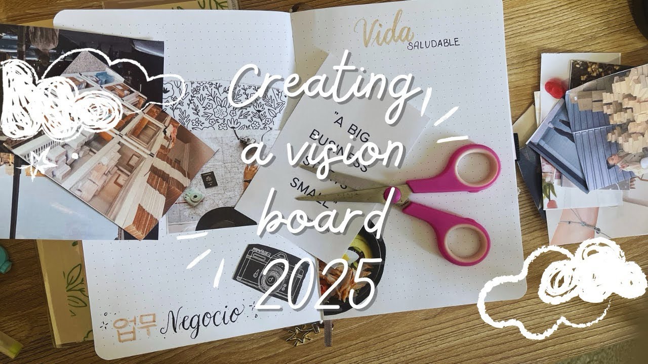 Join me 🌸| Create 2025 Vision Board ✨Conmigo|