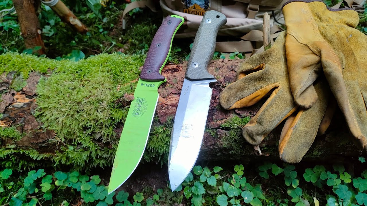 Lionsteel T6 vs Esee 6.